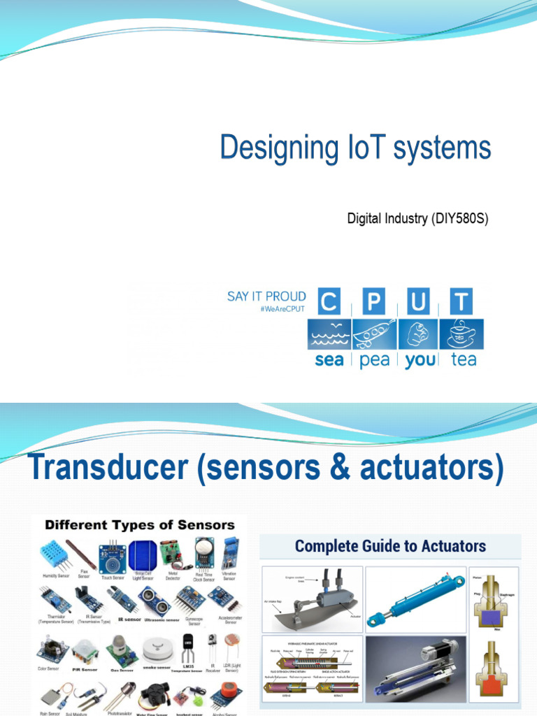 Lecture 3 - Designing IoT Systems | PDF