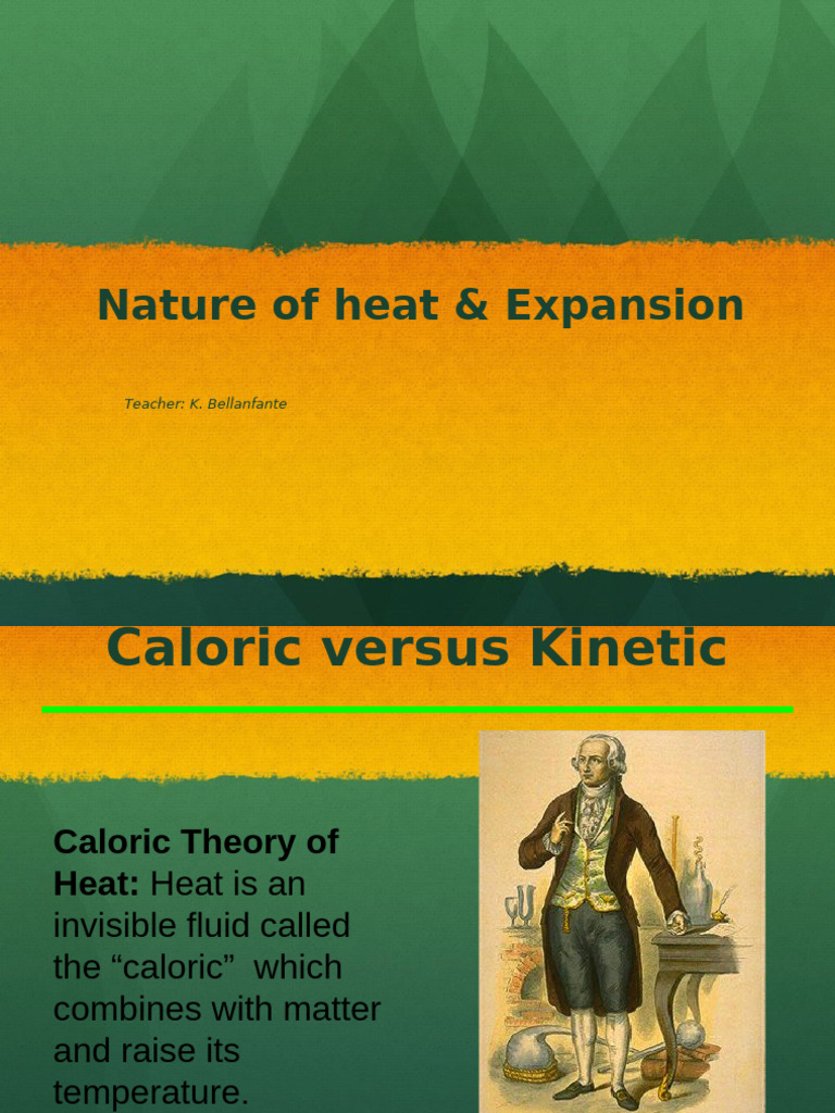 Nature of Heat & Temperature Expansion | PDF | Heat | Science & Mathematics