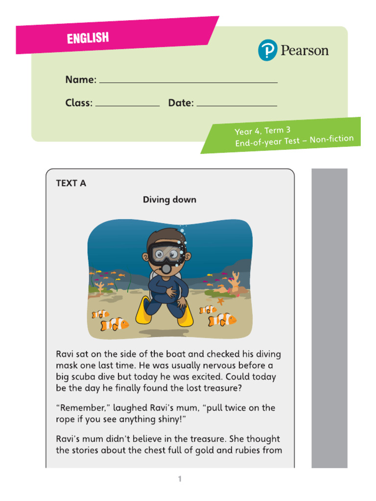 Eng Year 4 | PDF