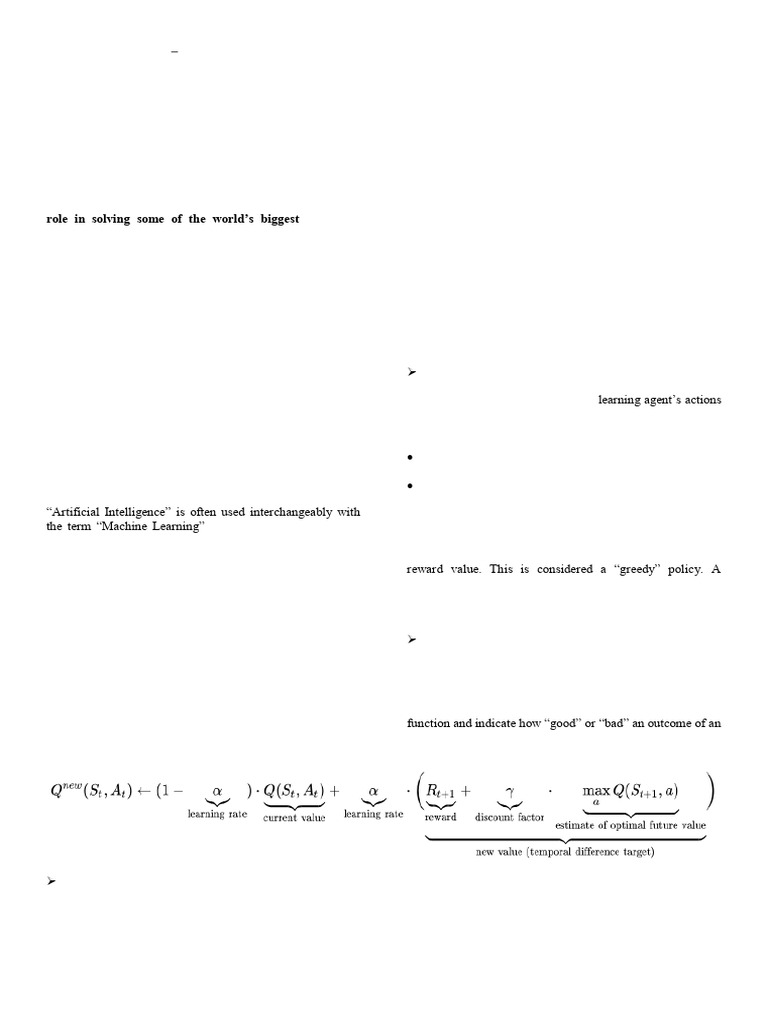 A Machine Learning Model For Training Your AI | PDF | Machine Learning ...