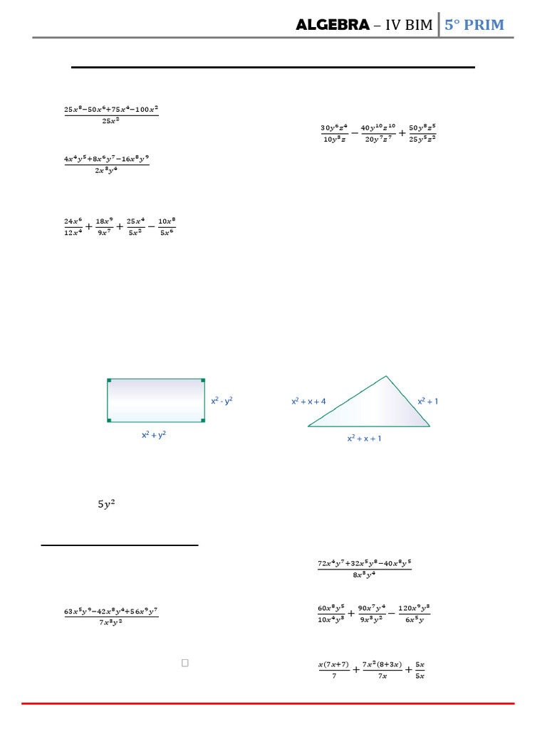 ALGEBRA | PDF