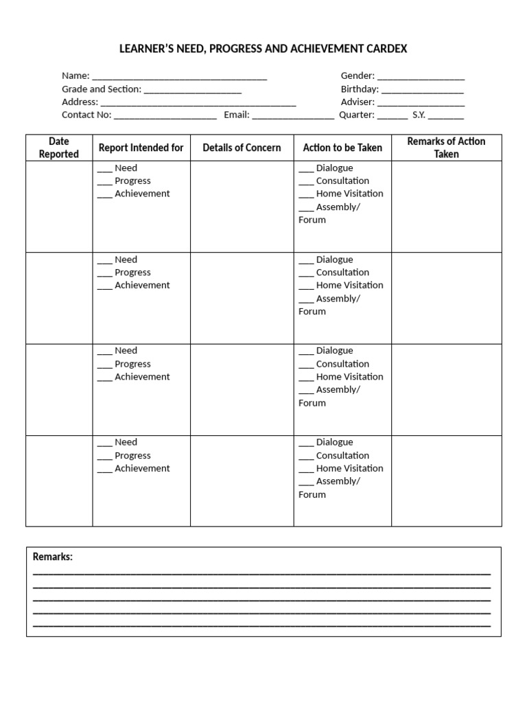 Template 1 2 Cardex | PDF