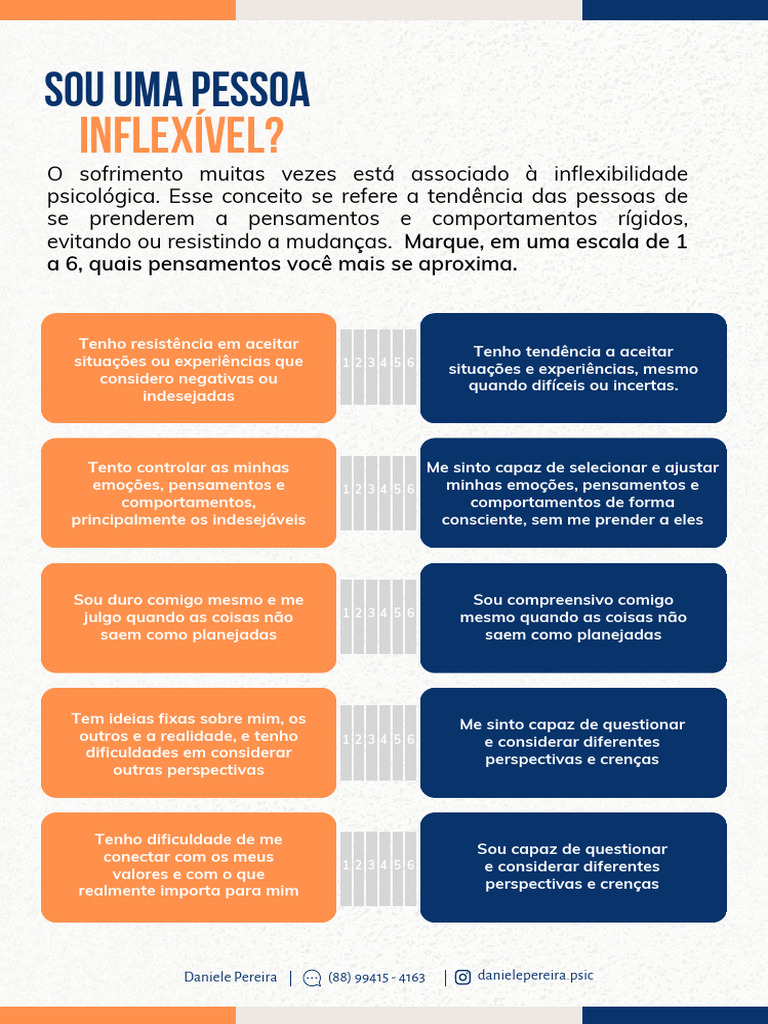 07 - Sou Uma Pessoa Inflexível | PDF