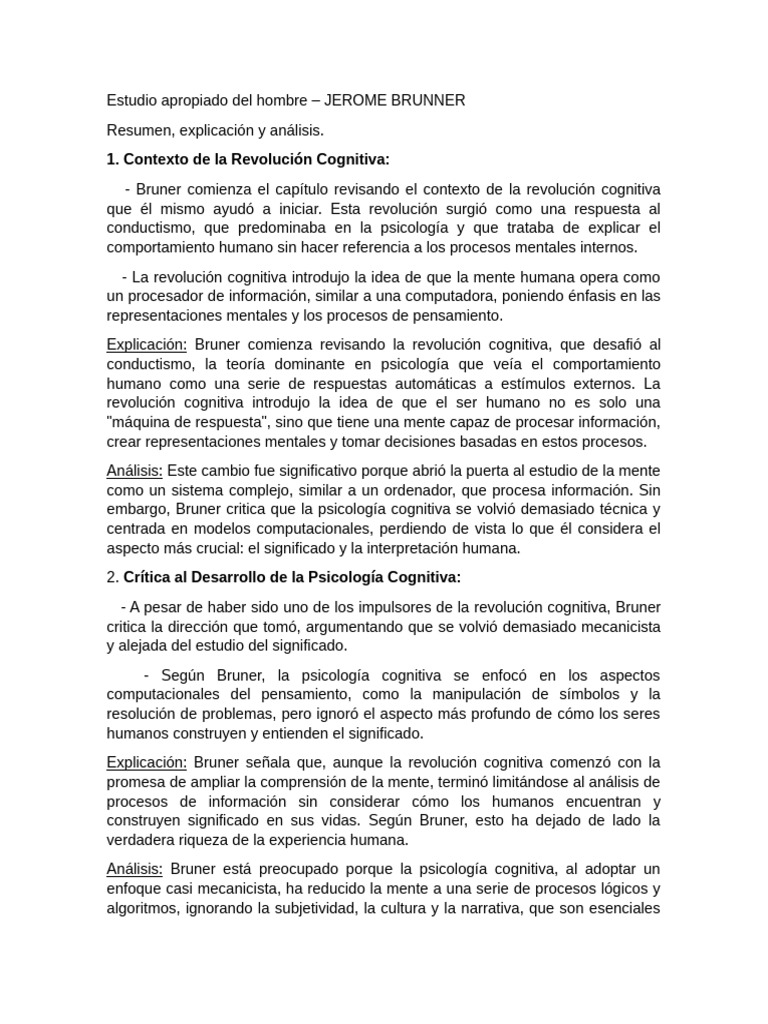 Estudio Apropiado Del Hombre Resumen | PDF