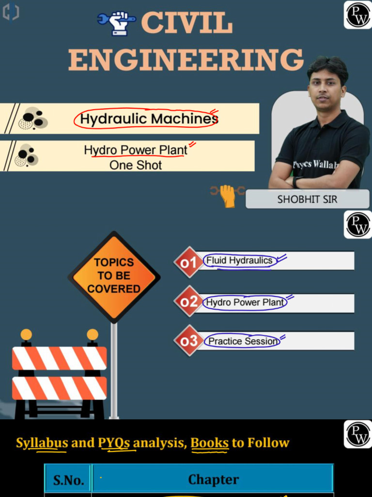 Hydro Power Plant Class Notes Pdf