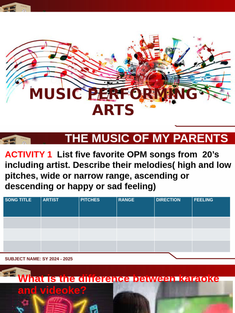 7 Lesson 2 Music and Arts | PDF
