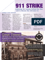 Great Unrest: 100 Years Since The First National Railway Strike (Leaflet)