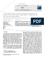 A LC-MS Method Allowing The Analysis of HMX and RDX Present at The Picogram Level in