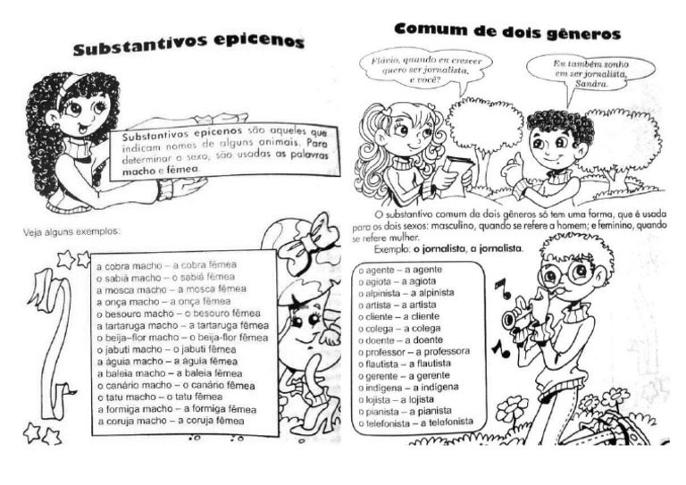 Subs. Epiceno Comun 2 Gen | PDF