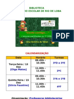 CALENDARIZAÇÃO - Sessões de Leitura em Rio de Loba (Natal)