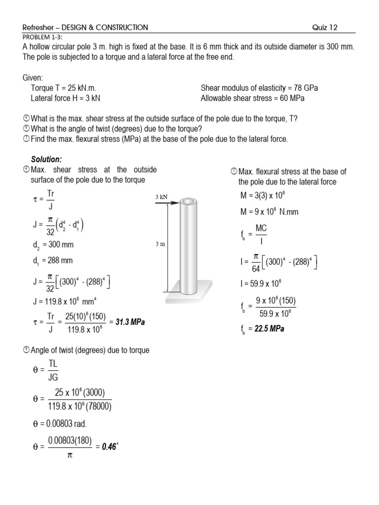 Design - Quiz 12 Sol. 01 Oct. 2022 | PDF