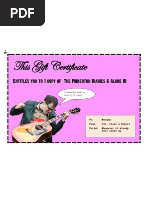 Gift Certificate