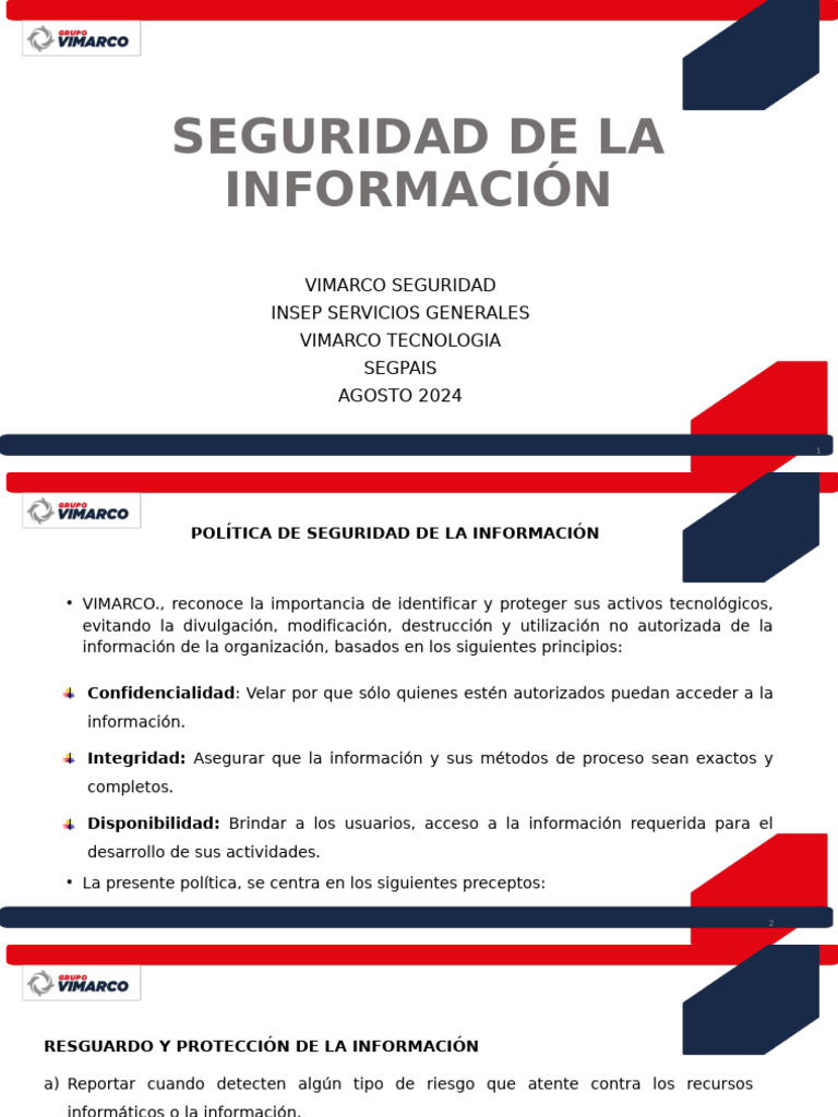 Seguridad de La Informacion | PDF
