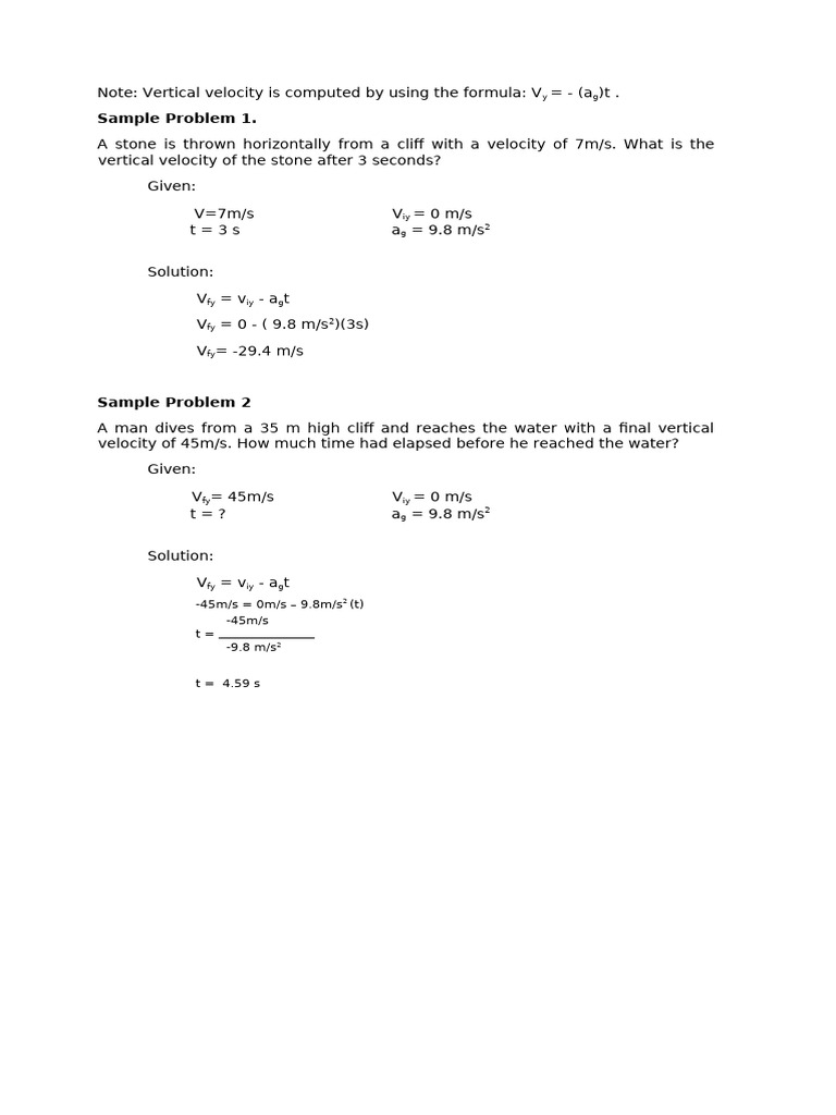 Sample problem and activities 4th quarter pdf