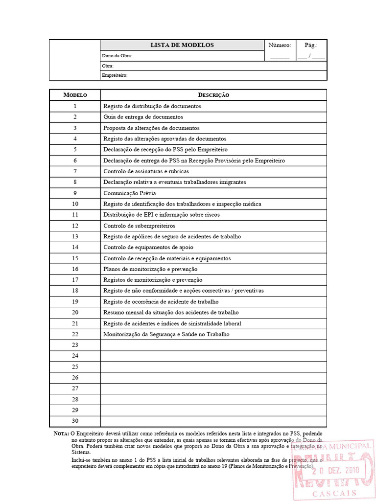 3 Lista de Modelos | PDF