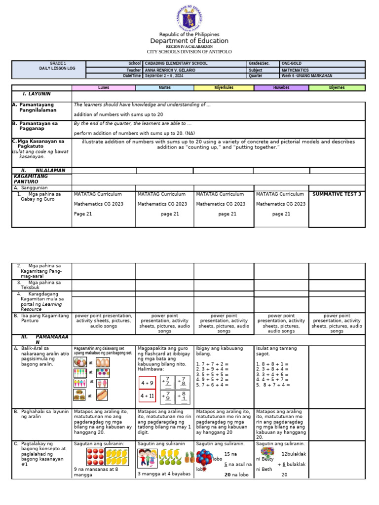 Q1 Math Week6 | PDF
