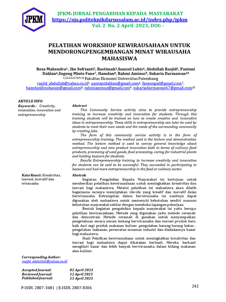 02+DRAFTING+ABDULLAH+RASJID+JURNAL+PKM-+APRIL+2023 | PDF