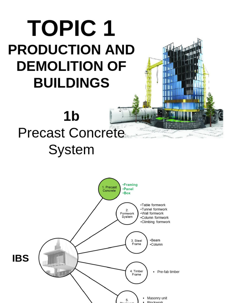 1b Precast Concrete System | PDF