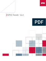 Time Series Analysis by SPSS