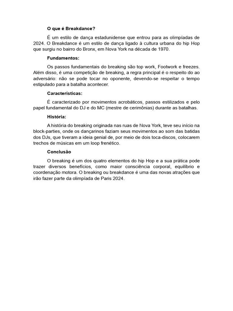 Breakdance | PDF