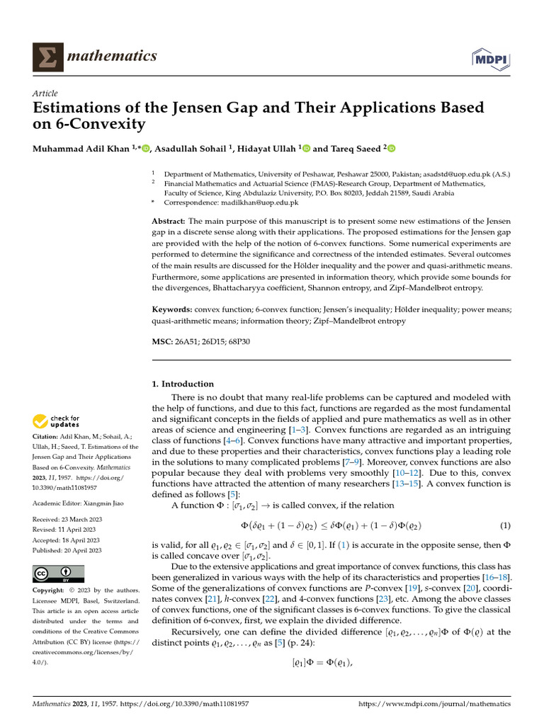 Asad Paper 20 April 2023 | PDF | Function (Mathematics) | Mathematics