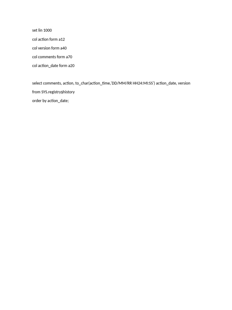 Registry | PDF