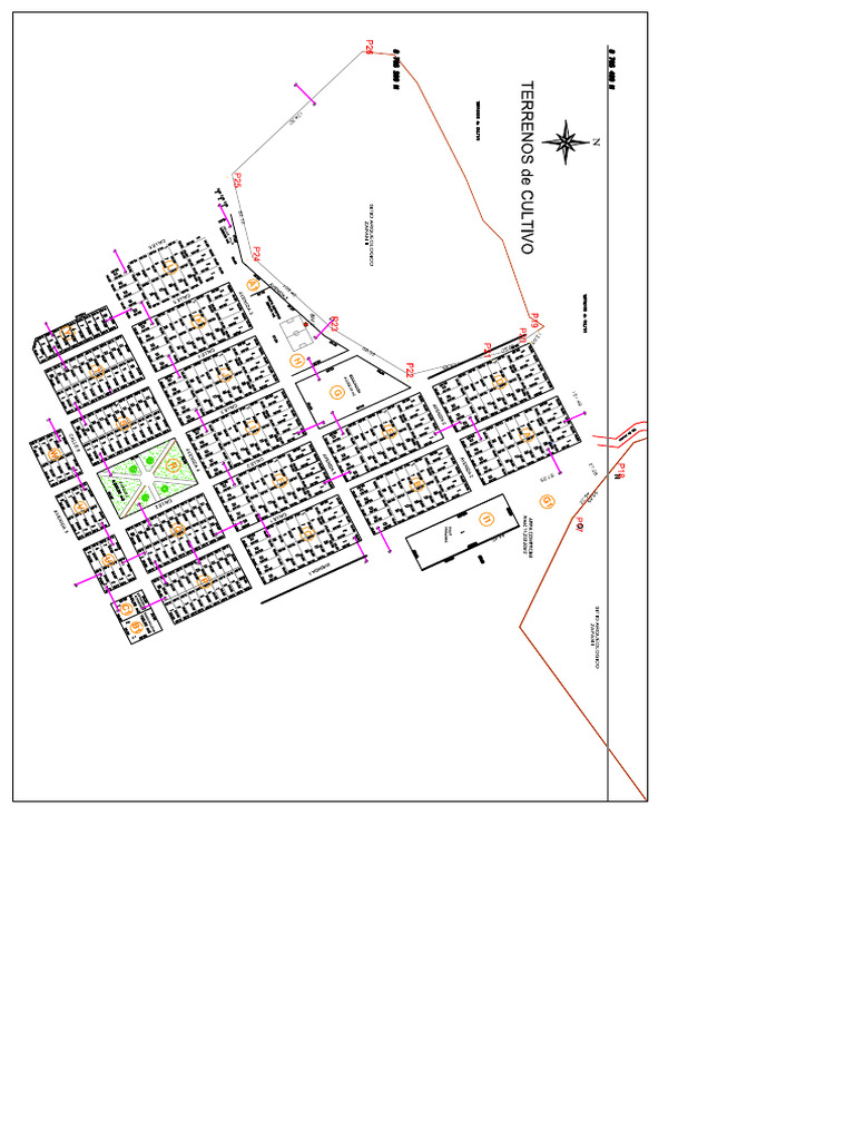Plano Del Asentamiento Humano Lomas de Zapan | PDF
