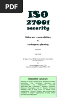 Download ISO27k Roles and Responsibilities for Contingency Planning by vishnukesarwani SN7654439 doc pdf