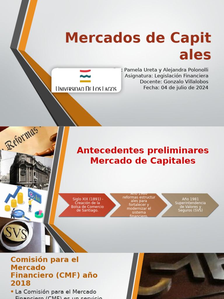 Mercado de Capitales | PDF | Bolsa de Valores | Bolsa