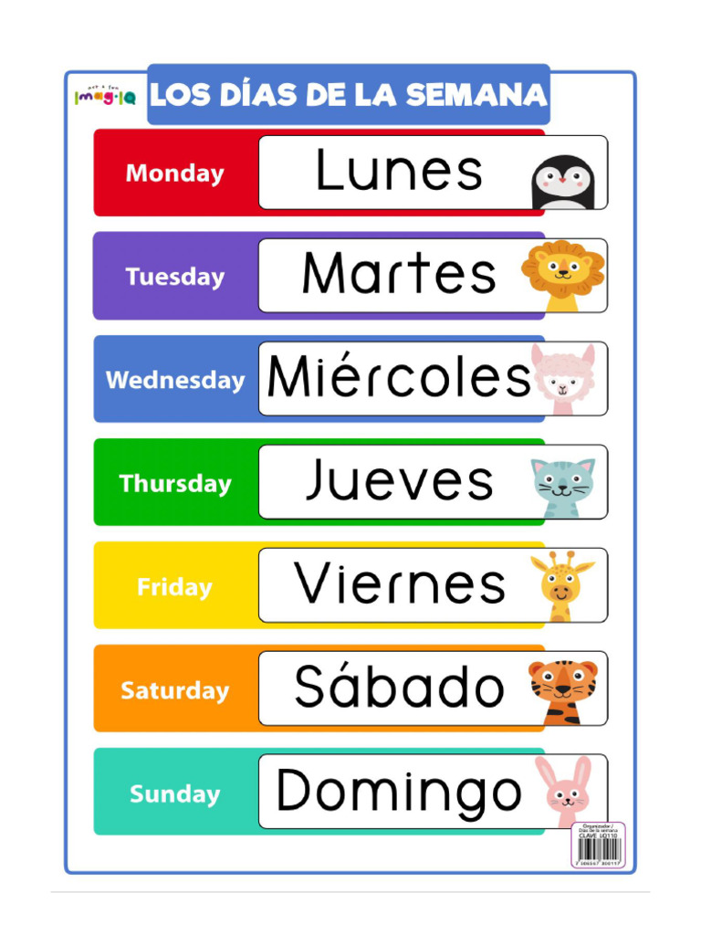 dias de la semana | PDF