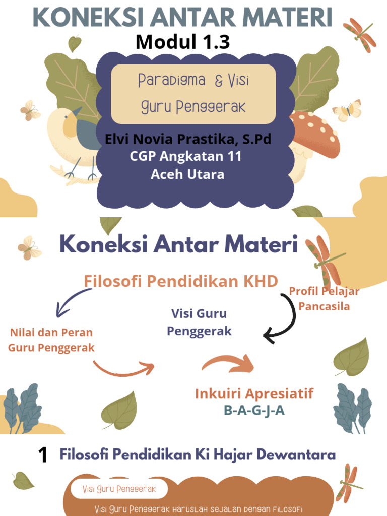 Visi Guru Penggerak dalam Pendidikan | PDF | Karier & Perkembangan