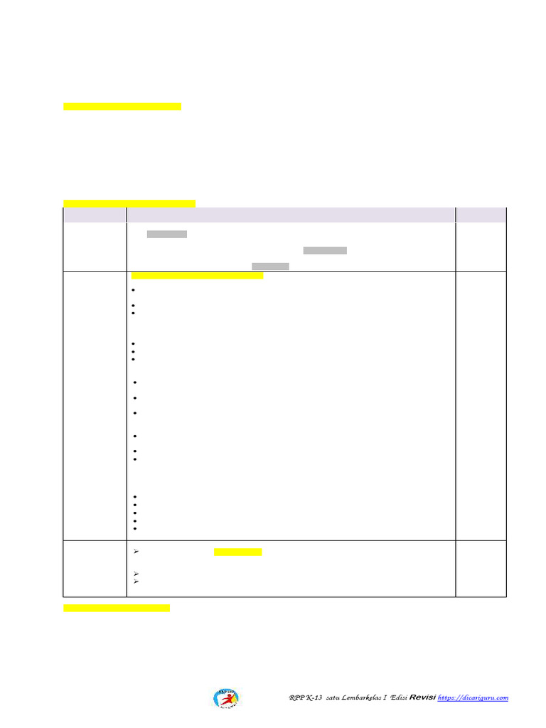RPP KLS 3 TM 8 SBTM 2 | PDF