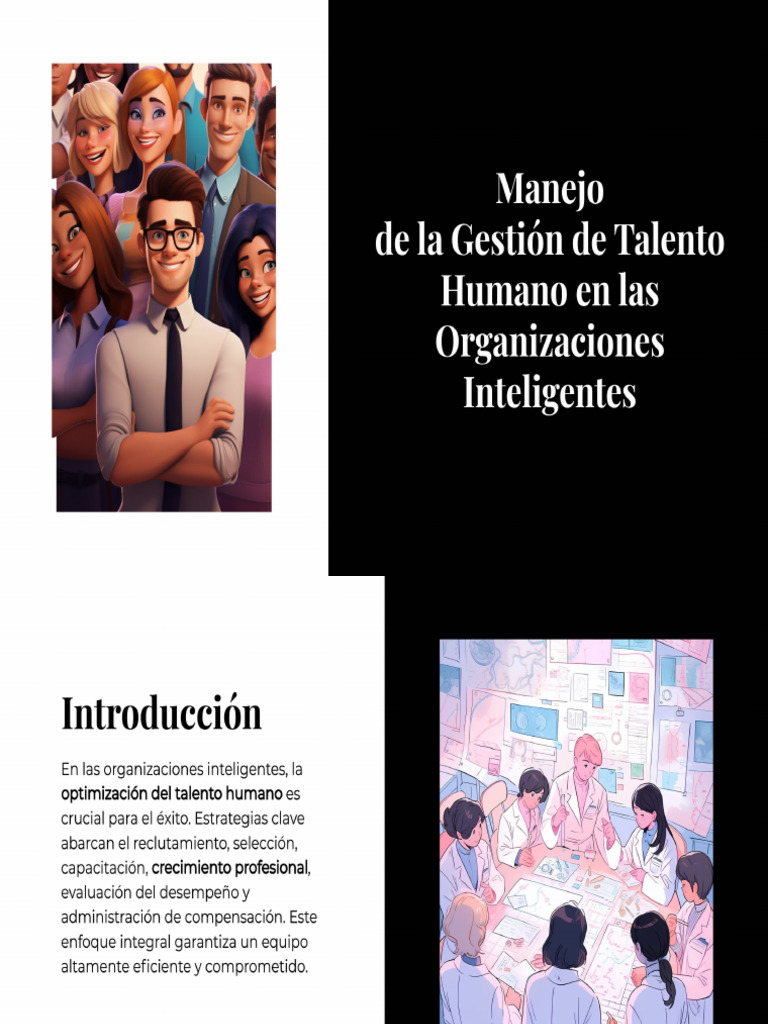 Manejo de La Gestión de Talento Humano en Las Organizaciones