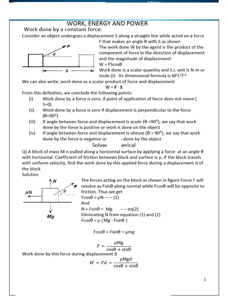 Work (2) - 1-8 | PDF