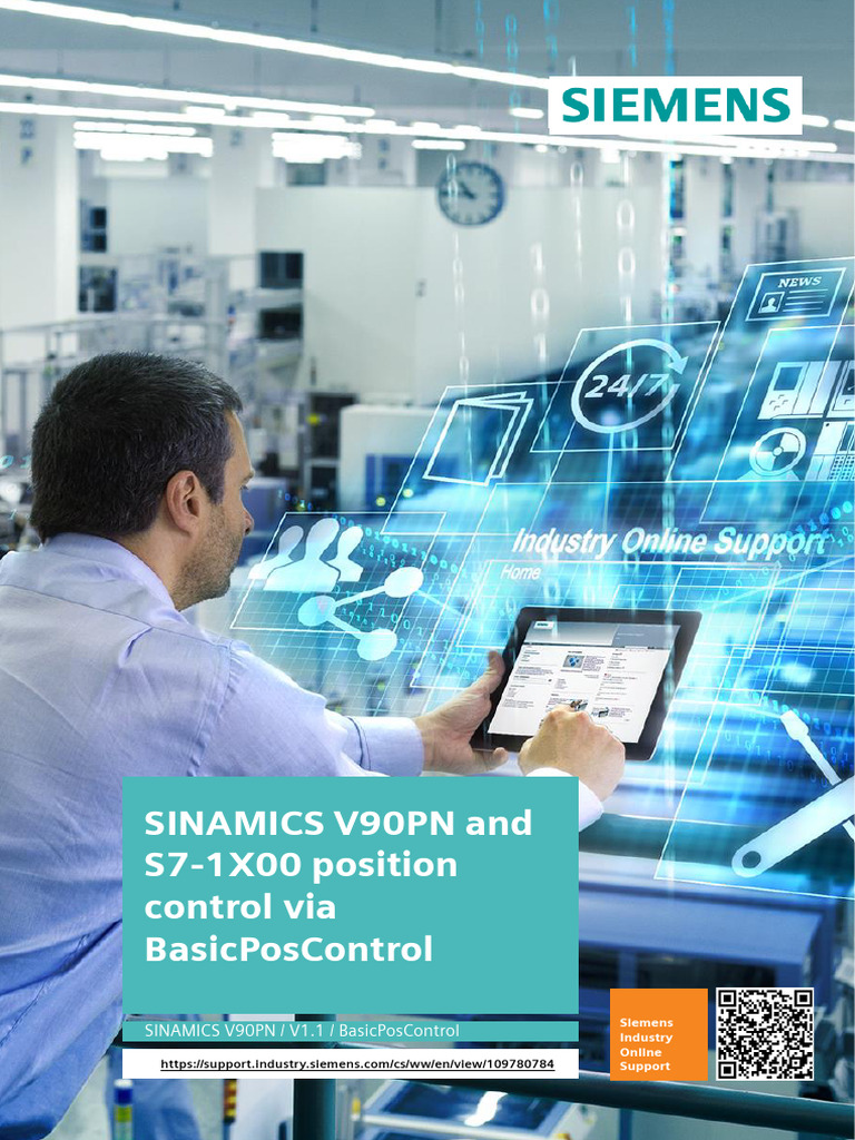 SINAMICS V90PN and S7-1X00 Position Control Via To BasicPos DOC v11 en ...