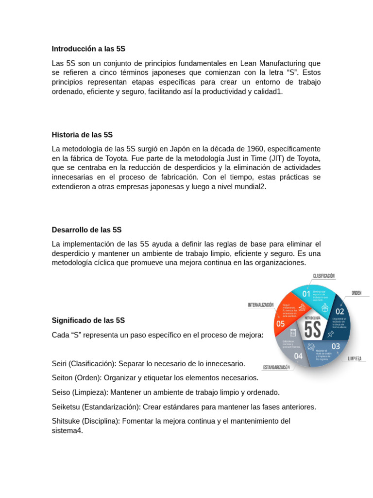 Las 5S | PDF