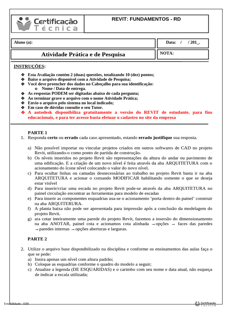 Atividade Pratica Pdf