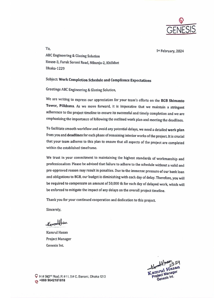 To ABC Engineering & Glazing | PDF