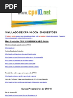Download Simulado CPA10 Anbima Grtis by Marinaldo Nogueira SN76549902 doc pdf