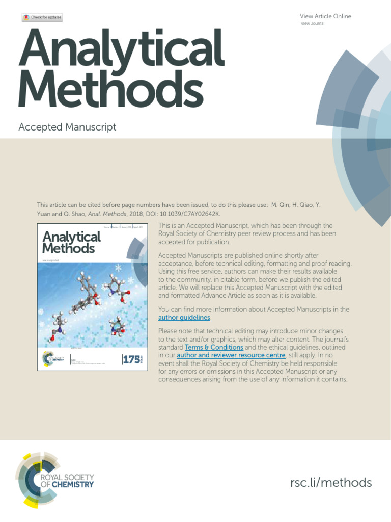 A Quantitative LC-MS-MS Method For Simultaneous Determination | PDF