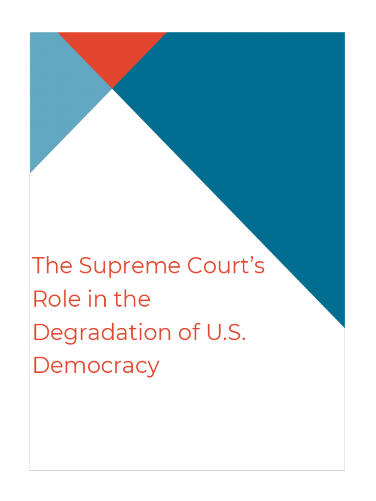 CLC 2022 SCOTUS Report - Final | PDF | Voting Rights Act Of 1965 ...