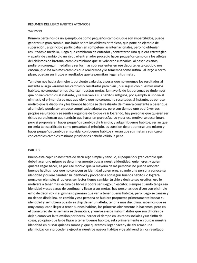 RESUMEN DEL LIBRO HABITOS ATOMICOS - 1725680260