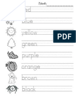 Color Practice PDF