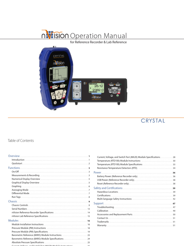 Nvision Manual | PDF