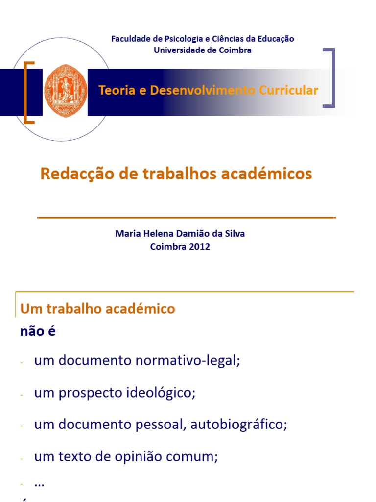 Damião - Redacção Trabalhos | PDF