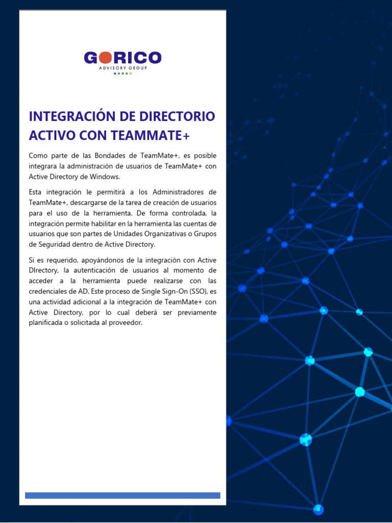 Integracion Con Active Directory Con TM+ | PDF