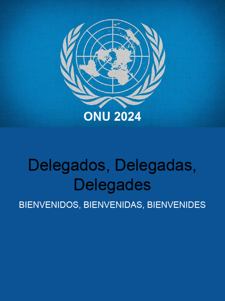 Onu 2024 | PDF