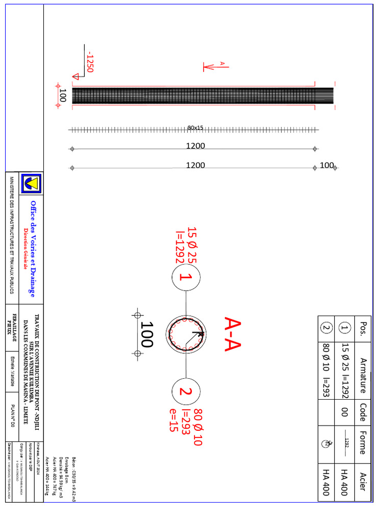 Ferraillage Pieux Du Pont Pdf