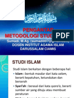Pengantar Metodologi Studi Islam
