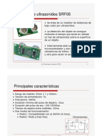 El Sensor de Ultrasonidos Sfr05 Rev091210